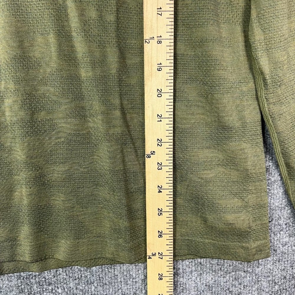 NEW $78 UNRL Green Camo 1/2 Zip Sweater Rival Quarter Zip Men's Size Small‎ - Picture 6 of 8